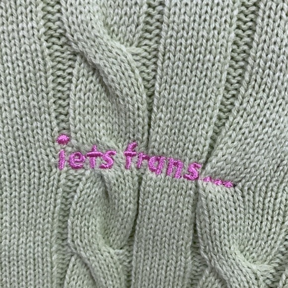 iets frans sweater by urban outfitters Sz S NWT measurements below - Picture 3 of 7